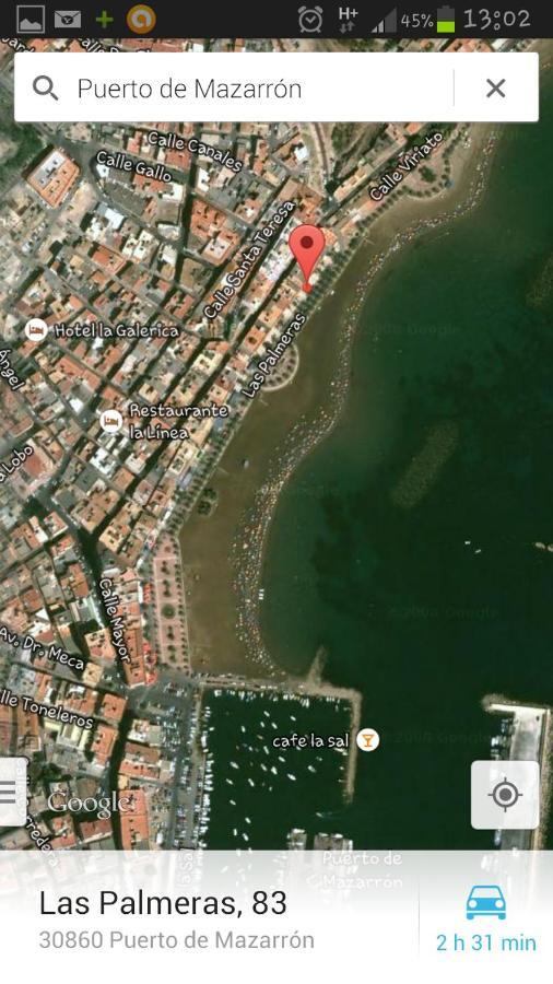 Bahia Mazarron Apartamento En Primera Linea Playa El Puerto de Mazarrón Dış mekan fotoğraf