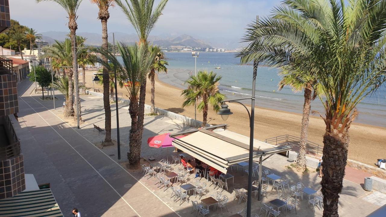 Bahia Mazarron Apartamento En Primera Linea Playa El Puerto de Mazarrón Dış mekan fotoğraf