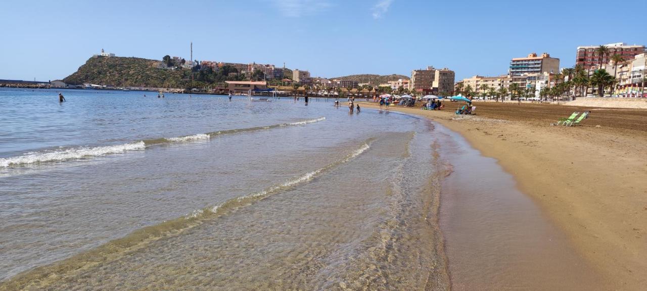 Bahia Mazarron Apartamento En Primera Linea Playa El Puerto de Mazarrón Dış mekan fotoğraf